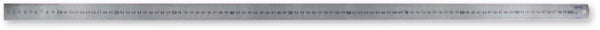 830100 Steel Ruler, stainless, 100 cm