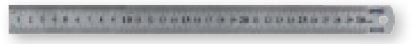 83030 Steel Ruler, stainless, 30 cm