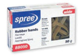 88050 Rubber Bands Ø 70 mm, 50 g, wide, 100%