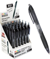 Pack of 24 pcs x RS7 REtractable Ballpoint Pen 0.7mm