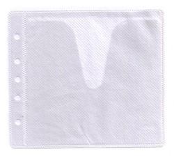 CD Double-sided Refill Plastic Sleeve White pack of 50